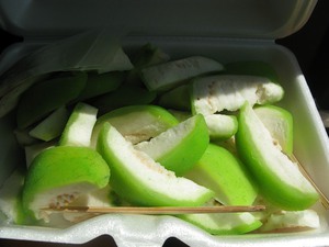 Houd guave groen